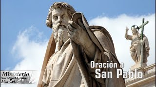 Oración a san Pablo Apóstol