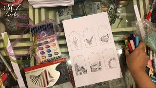 Colour Happy Instructional Video Part 3 #colouringfun #therapeuticart #mixedmediascrapbooking