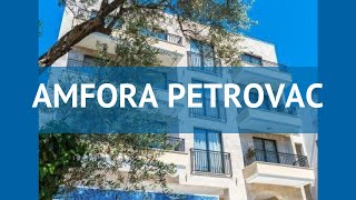 AMFORA PETROVAC 4* Черногория Петровац обзор – отель АМФОРА ПЕТРОВАК 4* Петровац видео обзор