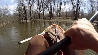 NJ Pike Fishing with Ken Beam on the Passaic River 4/13/2015