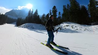 Sappada #ski PIAN DEI NIDI pista ROSSA nazionale - discesa integrale #insta360 #dolomiti #friuli