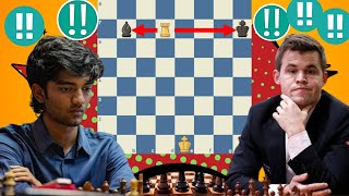 Vivi Master classic  chess Game : 10 By Magnus Carlsen vs Gukesh D