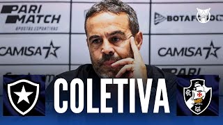 Coletiva AO VIVO! Artur Jorge analisa Botafogo x Vasco | Brasileirão 2024