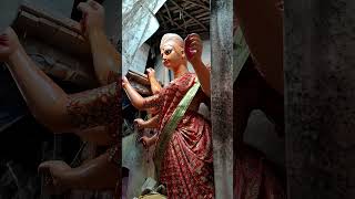 মায়ের আগমনী বার্তা 🌺🪷🙏#durgapuja #southkolkatadurgapuja #northkolkatadurgapuja #kumartuliidol