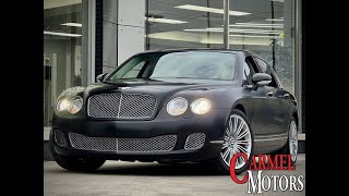 2009 Bentley Continental Flying Spur 6.0L Twin-Turbo W12 600HP Must See! For Sale Carmel Motors Indy