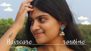 HAIR CARE ROUTINE | SOWMIYA SHRIKANTH