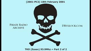 [PC2] 18th Feb 2001: TKO (Essex) 93.9Mhz Pt.2 ~ Reggae Pirate Radio