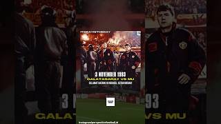 momen galatasaray vs manchester United liga Champions 1993 bermain di Stadion rasa neraka