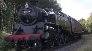 BR Standard Class 4 Tank No.80136  southbound at Fen Bog [NYMR 2017]