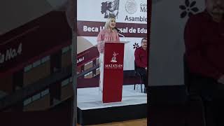 Becas Rita Cetina muestra del compromiso con la educación: Estrella Palacios.