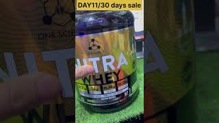 Day11/30 days sale one science nitra whey at unbeatable price for today #shorts #trending #viral