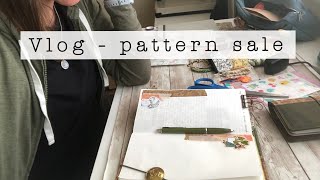 Studio Vlog 19 - Journaling, drawing, and website SALE