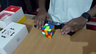 12.75 3x3 rubik's cube solve best solve #cubingskit #cubing #rubikscube #cubelelo