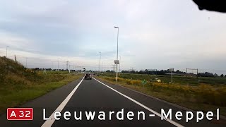 A32: Leeuwarden - Heerenveen - Meppel