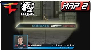 KarrigaN Wallbang Shot! FaZe Highlights VS Dark Tigers/Map 2 (V4 Future Sports Festival)