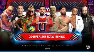 October 2024 Men's ROYAL RUMBLE - WWE 2K24