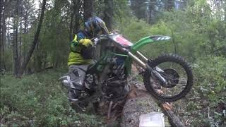 #6 Trail Repair Hare scramble practice #4 Rowen and Jay KTM300  KX250F series