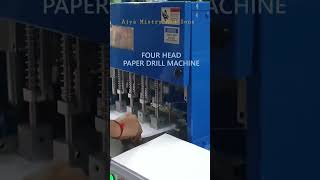 Paper Drilling Machine