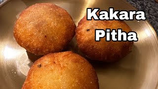 Kakara pitha | stuffing with coconut | odia sweet dish