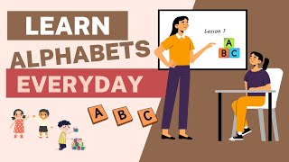 LEARN ALPHABETS WITH FUN | Learn letters everyday