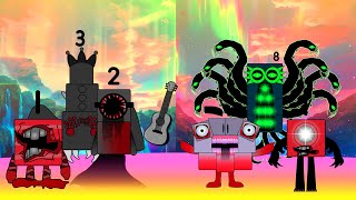 SPWOBB vs SBB ! Spookywooky blocks  But Scaryblocks Band (1-10) Remake