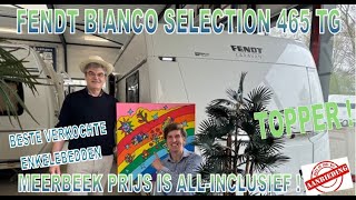 Fendt Bianco Selection 465 TG €3804,= extra korting FULL OPTIONS 2024 !!! caravan review