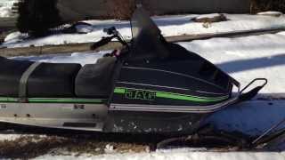 1978 Artic cat jag 3000 Free Air snowmobile sled