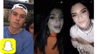 Kylie Jenner's night out w/ NEW MUSIC on Snapchat | Kylie Snaps