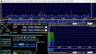 100.7 MHz 2024 0604 0706 UTC