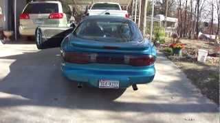 "The Bird" Pontiac Firebird Formula with its new exhaust.