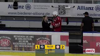 Interview Richard Divis - 13.09.2024 - Eisbären Regensburg - EV Landshut