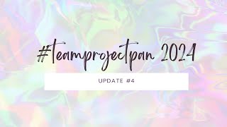 #teamprojectpan2024  Update #4