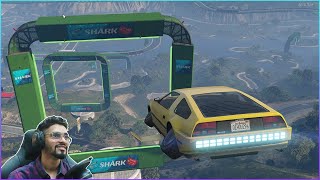 Amazing Deluxo Flying Car Race Challenge with @AwesomeGenome  @CobraSniper  In GTA 5 Online