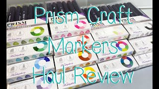 Hunkydory Prism Craft Alcohol Markers Haul