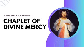 Chaplet of Divine Mercy -- Thursday, October 10 ❤️  Follow Along Virtual Rosary