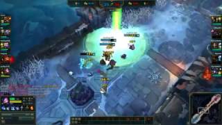 INSANE 1v9 GANGPLANK PENTA INSANE SKILL HAVE TO SEE TO BELIEVE