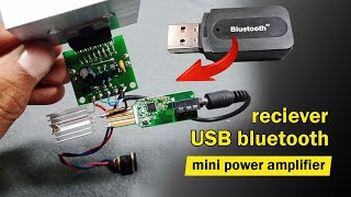 cara memasang bluetooth di power ampli