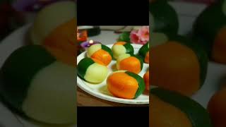 Easy and Quick Tricolour Sweet | Milk Powder Recipes |  Easy Sweet Dish | #shorts #ytshorts