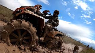 Highlifter Sportsman and Canam XMR Mudding