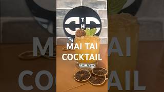 The Golden Twist to the Classic Mai Tai with DTD cocktail garnishes! 🌟🌿🍹 Try it now! #cocktail