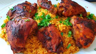 كبسة دجاج👍🐓 طريقة سهلة و سريعة و الطعم لذيذ