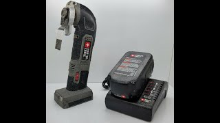 Porter Cable 18v PCC510 cordless oscillating multi-tool with battery and charger