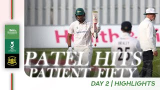 HIGHLIGHTS | Patel Hits Patient Fifty 🧱