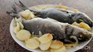 Simple baked whole fish. @oliauspih3376