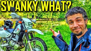 The Odd Story Behind "SWANKY CAT" (One Take DR650 Motovlog)