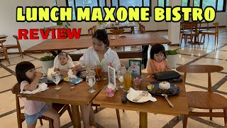 MAKAN SIANG DI MAXBISTRO ANYER