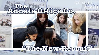 [The Yonsei Annals 108th Recruitment] The Annals Office Co. | “The New Recruit”