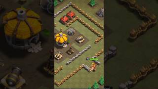 Spiky Ball vs Goblin Base💥 #viral #clashofclans #clashing #shortvideos #ytshorts