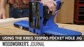 How to Build Projects with the Kreg 720 Pocket Hole Jig