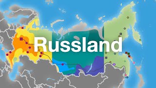 Russland - Überblick in Karten